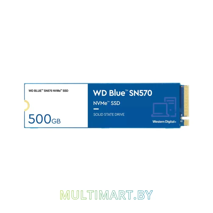 SSD диск WD Blue SN570 500GB (WDS500G3B0C)